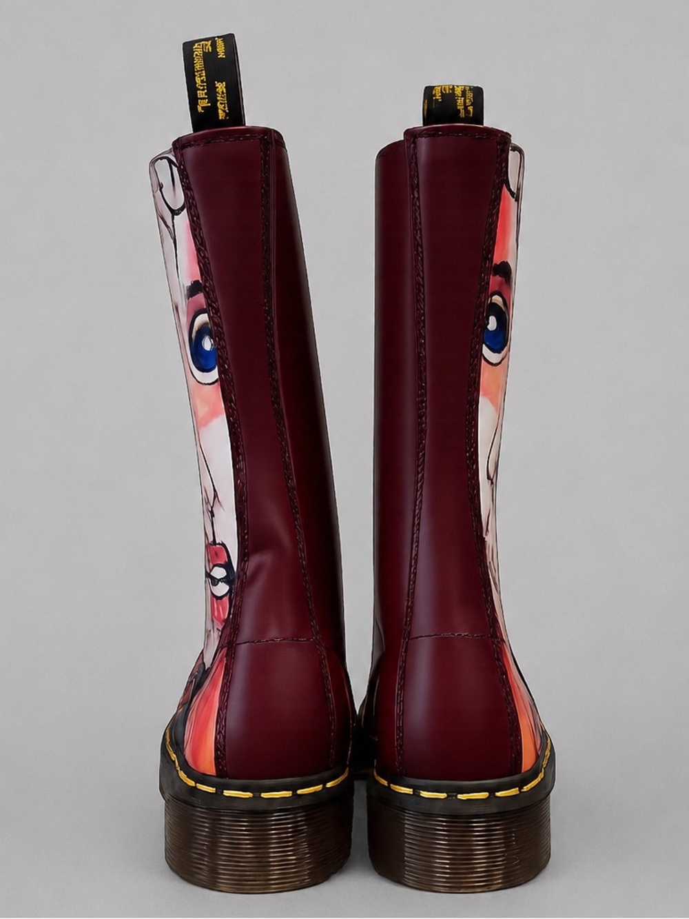 Dr. Martens 1914 Manga Roy Lichtenstein Made In England Women’s size 9 NEW! RARE - Picture 6 of 12